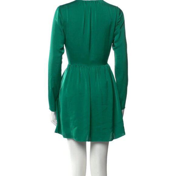 Remy Brook Deep Neckline Mini with Bow Accent - Picture 6 of 7